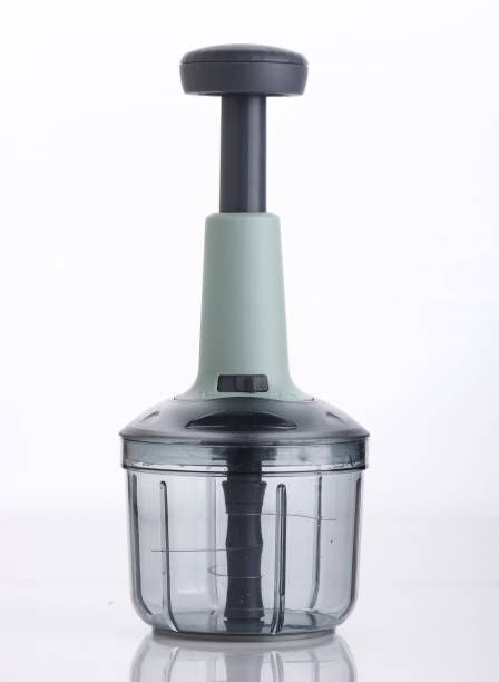 800ml Manual Vegetable Chopper – Multi-Function Food Cutter with Stainless Steel Blades