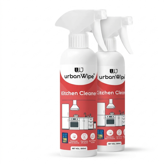 UrbanWipe® Kitchen Cleaner – Powerful Grease & Stain Remover | 500ml 🧼 Buy 2 Kitchen Cleaners – Only ₹399