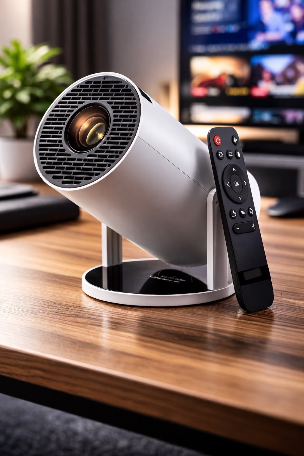 Portable Smart Projector — 1080p native with 4K Support