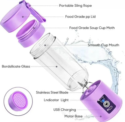 Premium Portable Glass Juicer