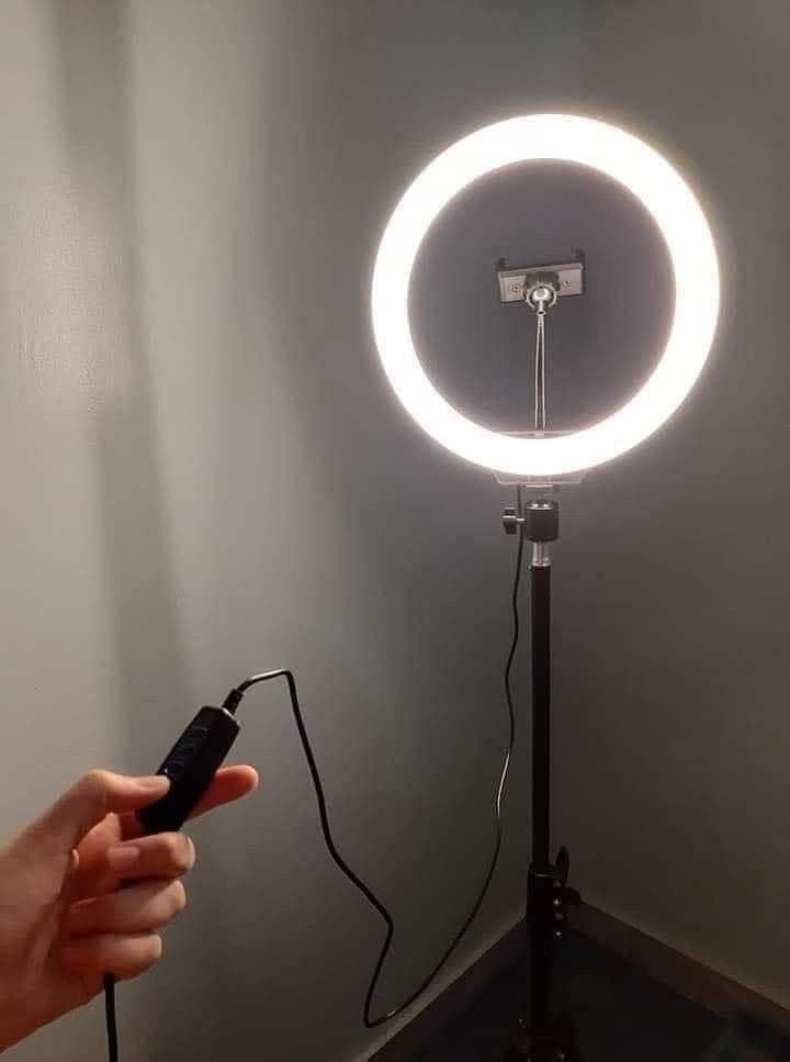 LED Ring Light + 7FT Adjustable Tripod