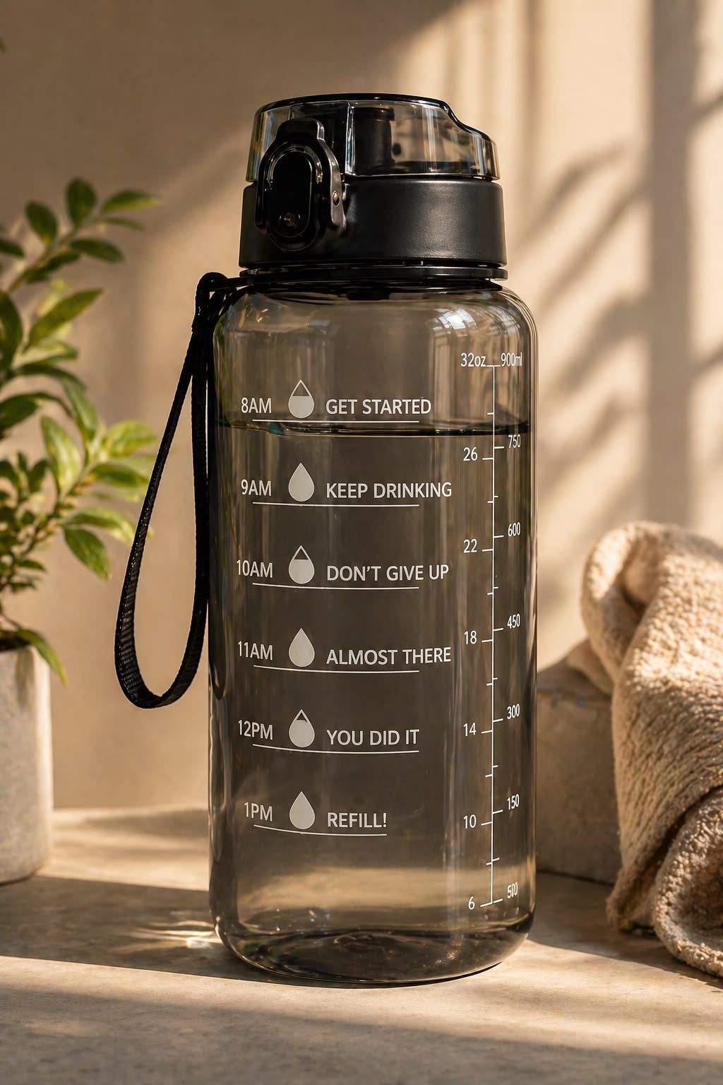 Motivational Sipper Bottle - 2 litre