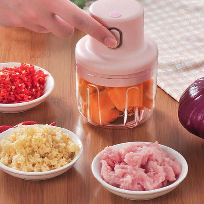 USB Rechargeable Electric Mini Food Chopper