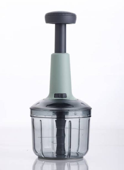 800ml Manual Vegetable Chopper – Multi-Function Food Cutter with Stainless Steel Blades