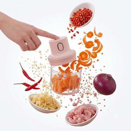 USB Rechargeable Electric Mini Food Chopper