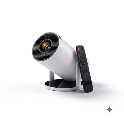 Portable Smart Projector — 1080p native with 4K Support
