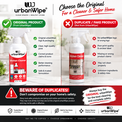 UrbanWipe® Kitchen Cleaner – Powerful Grease & Stain Remover | 500ml 🧼 Buy 2 Kitchen Cleaners – Only ₹399